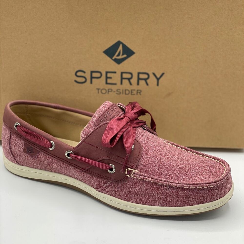 Women's Sperry Koifish Boat Burgundy